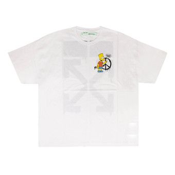 送料無料！OFF WHITE BART PEACE S/S T-SHIRT BART PEACE S/S T-SHIRT Tシャツ|OFF-WHITE|ストリート