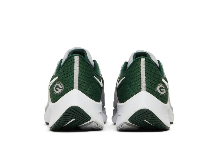 Green Bay Packers Nike Zoom Pegasus 38 Shoe at the Packers Pro Shop