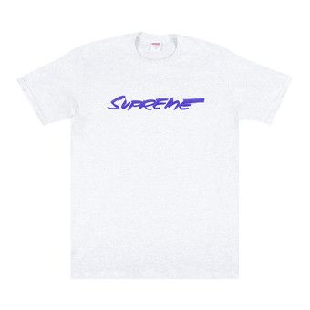 Buy Supreme Futura Logo Tee 'Ash Grey' - FW20T18 ASH GREY | GOAT