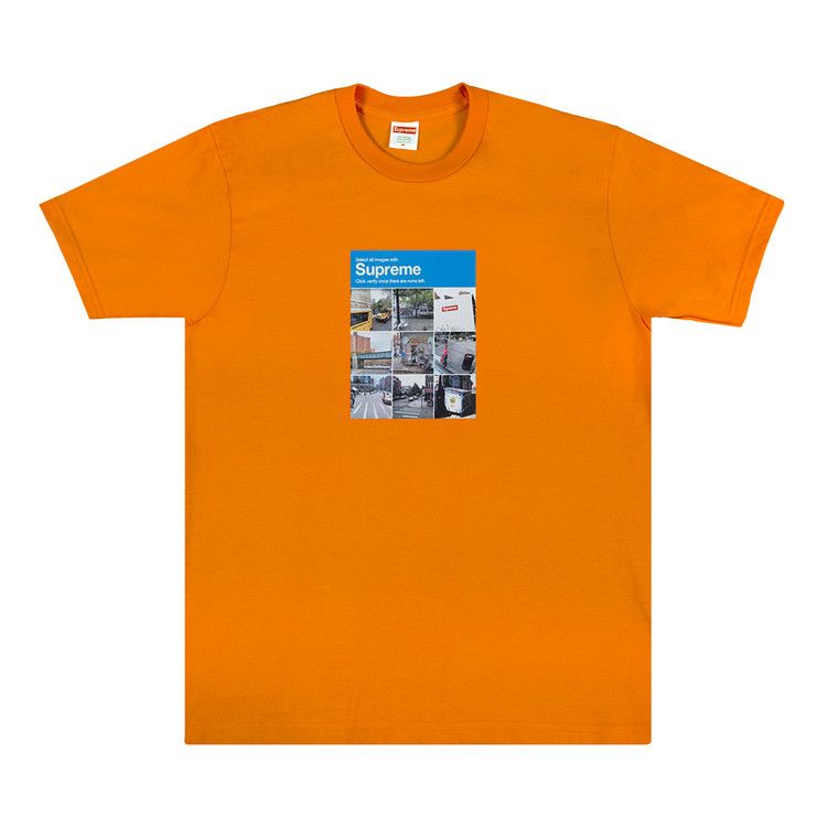 Buy Supreme Verify Tee 'Orange' - FW20T29 ORANGE | GOAT