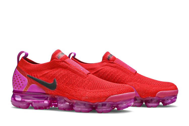 Vapormax clearance red laceless