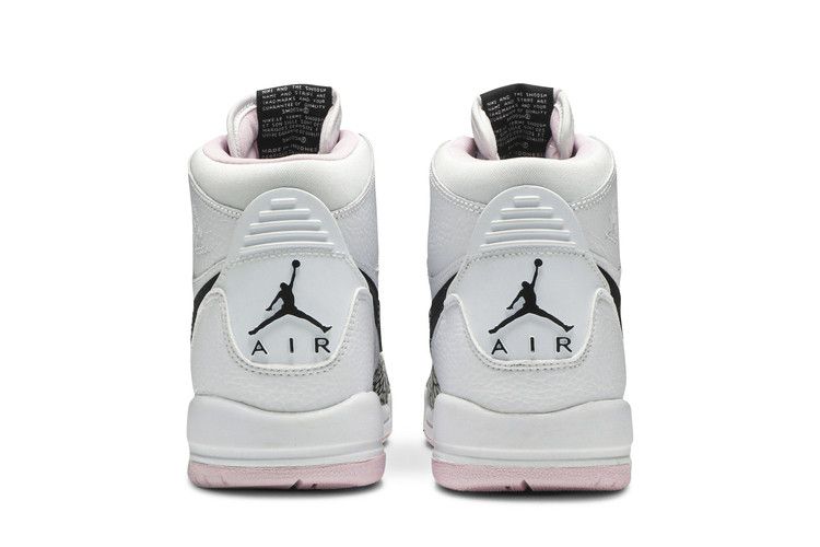 Jordan legacy 312 white black pink foam sale