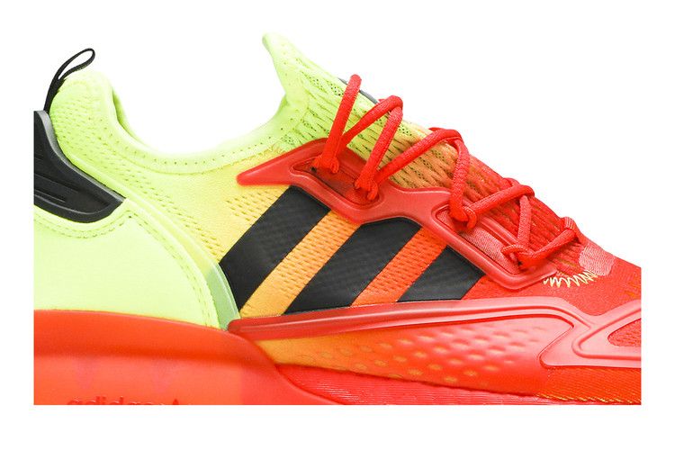 Buy Adidas ZX 2K Boost 'Solar Yellow Red' - FW0482 | GOAT