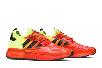 Buy Adidas ZX 2K Boost 'Solar Yellow Red' - FW0482 | GOAT
