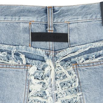1017 ALYX 9SM ブルーバックルジーンズ 1017 ALYX 9SM WIDE LEG JEANS WITH BUCKLE – 082plus