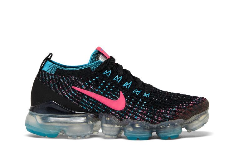 nike vapormax black pink blue