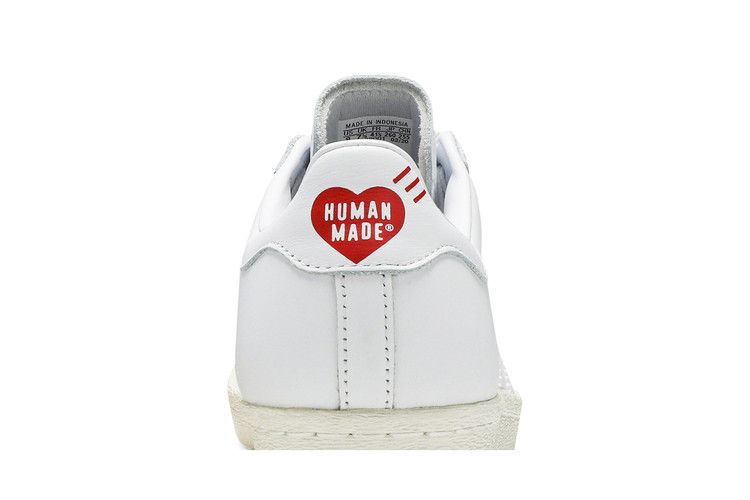 Human Made X Adidas Superstar Gears For Futuristic Teenagers - White