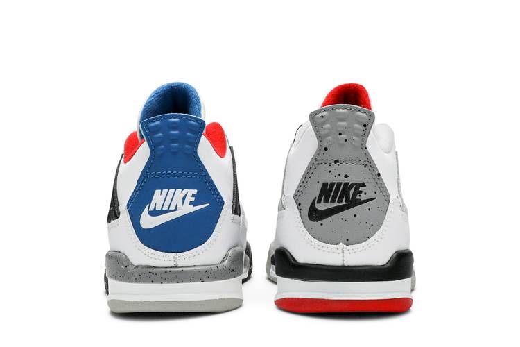 Nike Air Jordan 4 Retro PS 'What The 4' BQ7669-146 Little Kids Size 11C