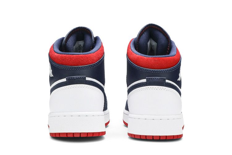 Air Jordan 1 Mid Gs Usa Olympic