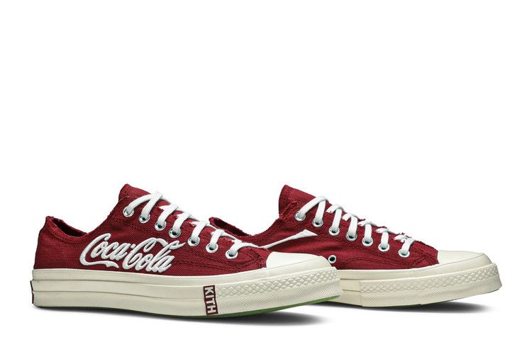 Kith X Coca-Cola X Converse Chuck 70 Low Red