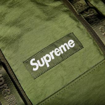 Supreme, Bags, Supremebox Logo Multipocket Army Green School Backpack