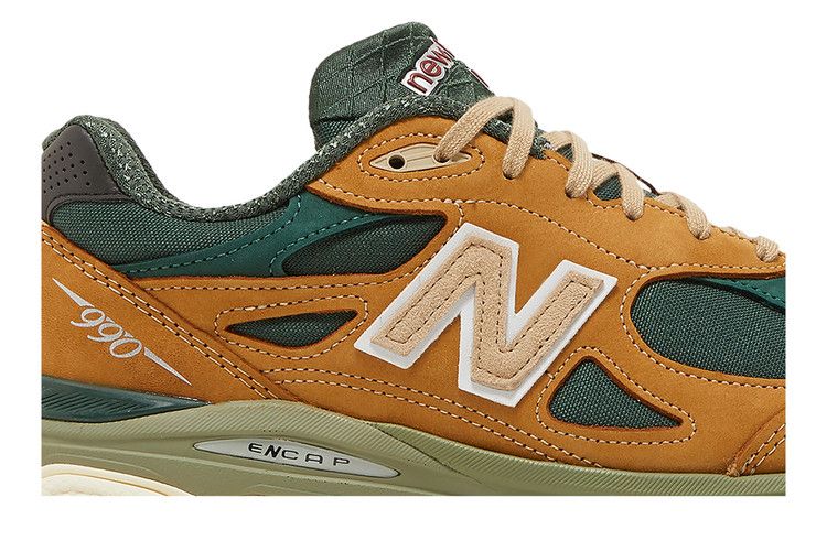 Buy Teddy Santis x New Balance 990v3 Made in USA 'Tan Green