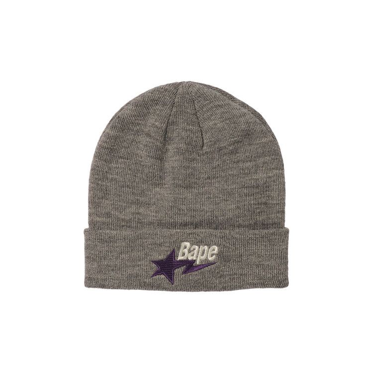 Buy BAPE Sta Knit Cap 'Grey' - 1H70 180 005 GREY | GOAT
