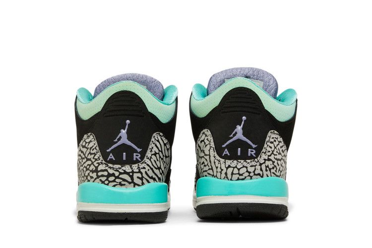 Jordan 3 bleached turquoise mint high quality