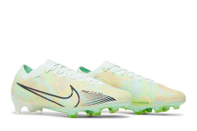 Nike Zoom Vapor 15 Elite FG - Barely Green-Blackened Blue, 8.5