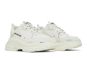 Buy Balenciaga Triple S Sneaker 'Allover Logo - White Multi