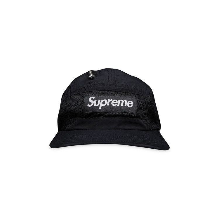 Buy Supreme Zip Mesh Camp Cap 'Black' - FW20H19 BLACK | GOAT CA