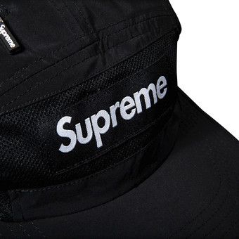 Buy Supreme Zip Mesh Camp Cap 'Black' - FW20H19 BLACK | GOAT