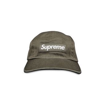Buy Supreme Washed Chino Twill Camp Cap 'Olive' - FW20H7 OLIVE | GOAT
