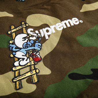 ジャケット・アウター Supreme x MelvinsJacket Woodland Camo Supreme Melvins BDU Jacket (SS24) - $228