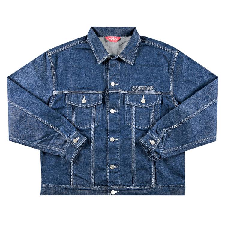 Supreme x Smurfs Denim Trucker Jacket 'Blue'