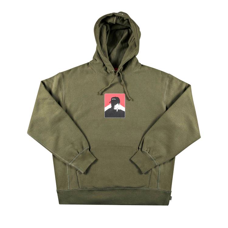 Buy Supreme Portrait Hooded Sweatshirt 'Dark Olive' - FW20SW86