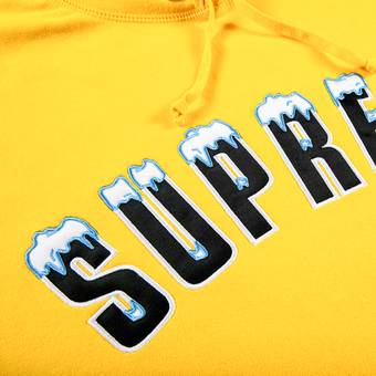 Buy Supreme Icy Arc Hooded Sweatshirt 'Yellow' - FW20SW77 YELLOW ...
