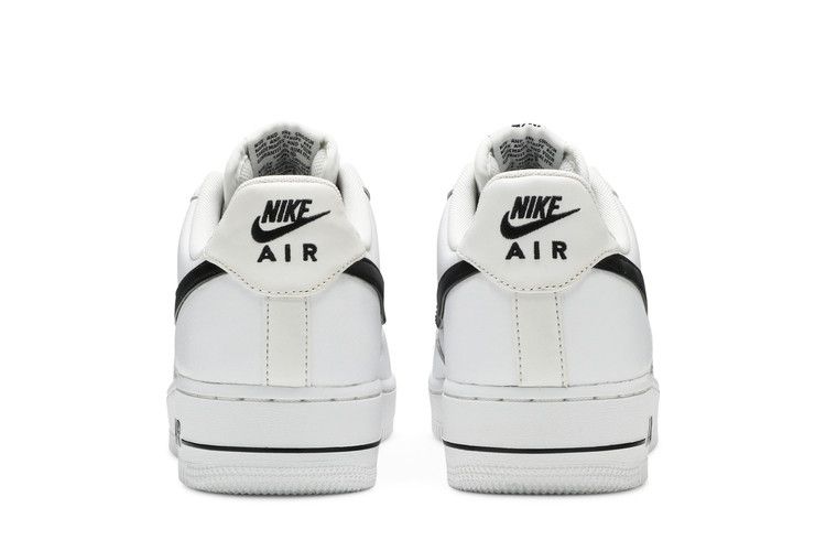 airforce1 white with black check
