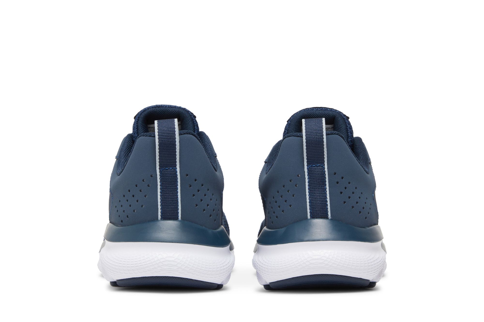 Pre-owned Under Armour Charged Assert 9 'academy White' In Blue