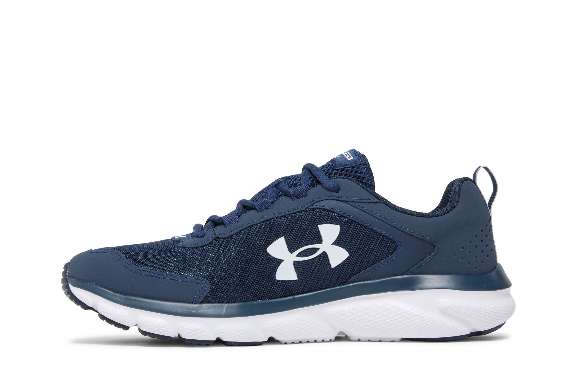 Pre-owned Under Armour Charged Assert 9 'academy White' In Blue
