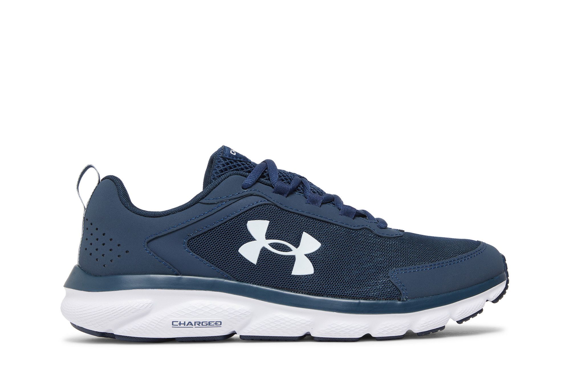 Pre-owned Under Armour Charged Assert 9 'academy White' In Blue