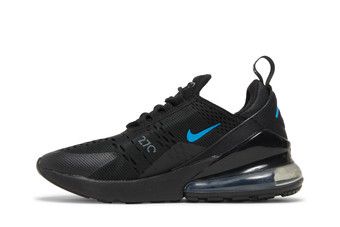 Air max 270 all black with white clearance tick