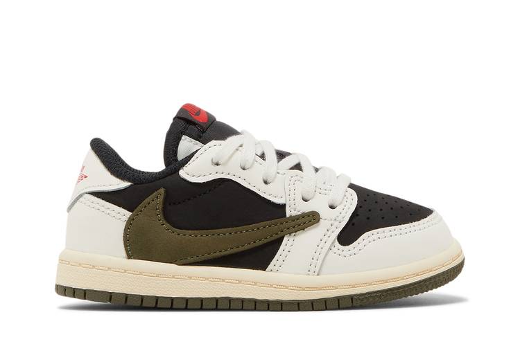 Buy Travis Scott x Air Jordan 1 Low OG TD 'Olive' - DZ5908 106