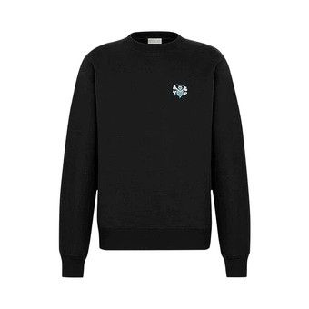 Buy Dior x Shawn Stussy Bee Embroidred Oversized Sweatshirt