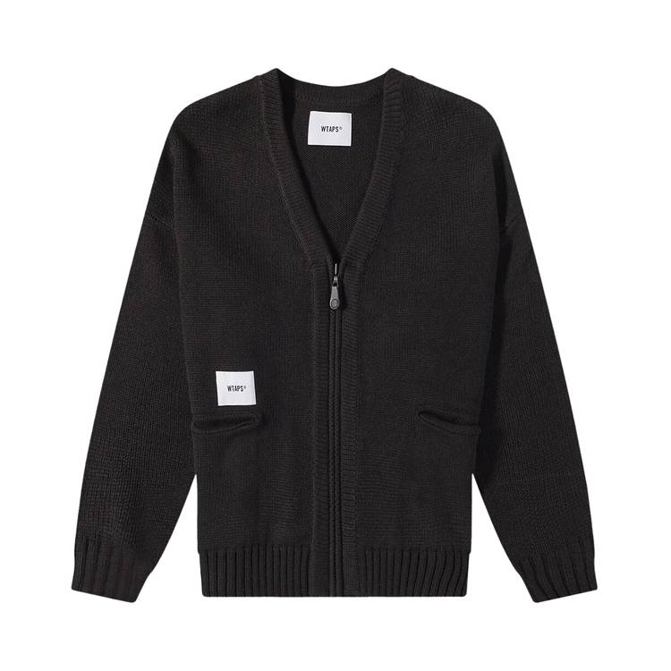 Buy WTAPS Palmer Knit Cardigan 'Black' - 222MADT KNM04 BLAC