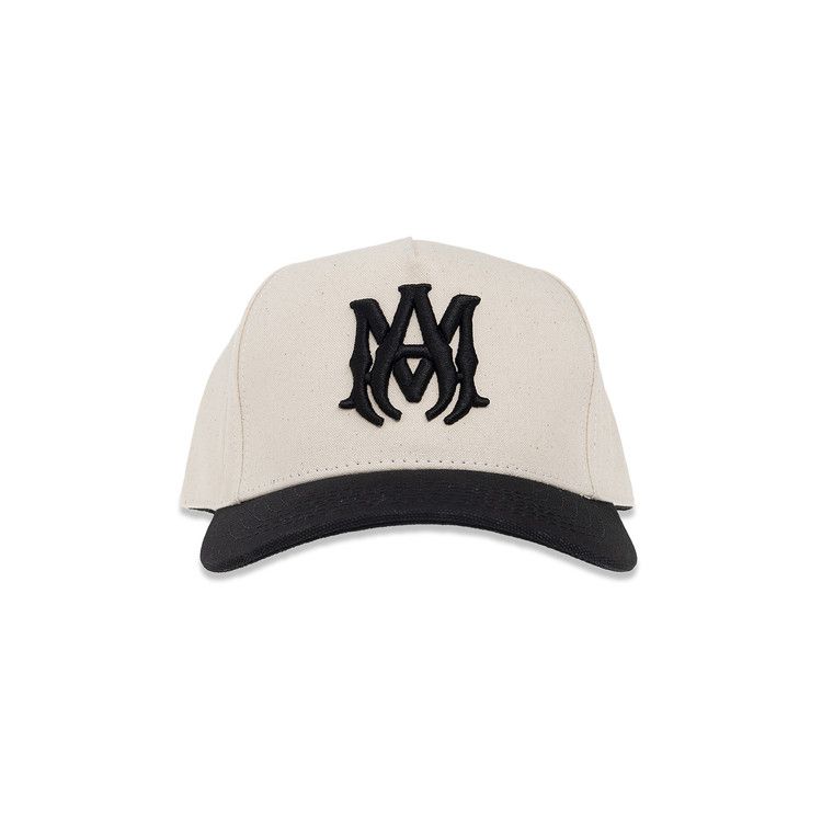 Buy Amiri Two Tone Full Canvas MA Hat 'Black/Natural