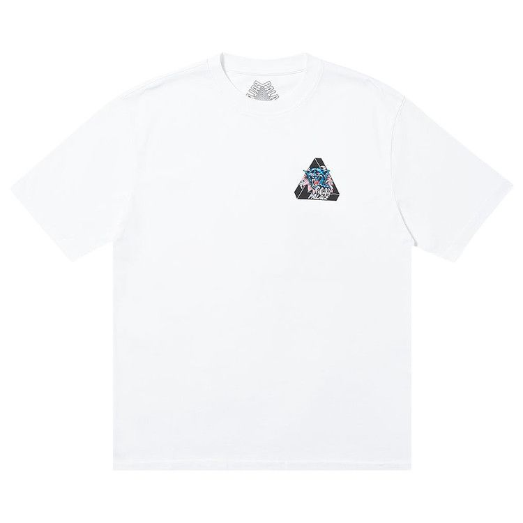 Buy Palace Ripped T-Shirt 'White' - P17TS076 | GOAT