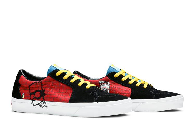 Buy The Simpsons x Sk8 Low El Barto VN0A4UUK17A GOAT