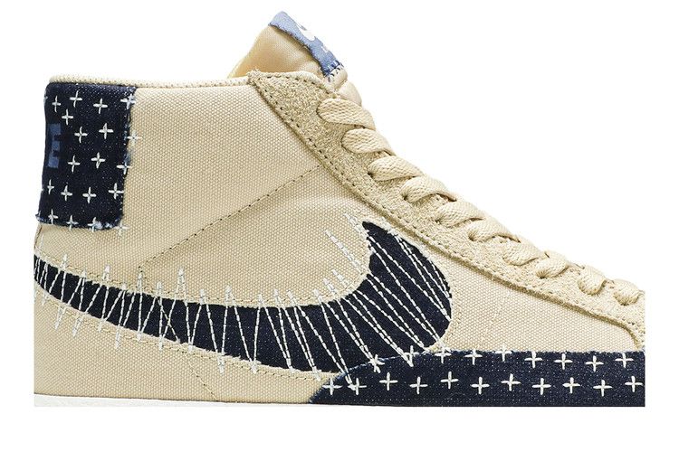 nike sb zoom blazer mid sashiko sesame