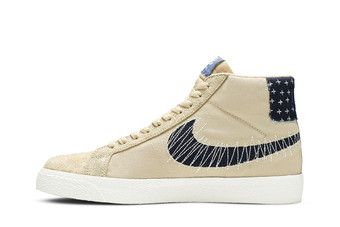 nike sb zoom blazer mid sashiko sesame