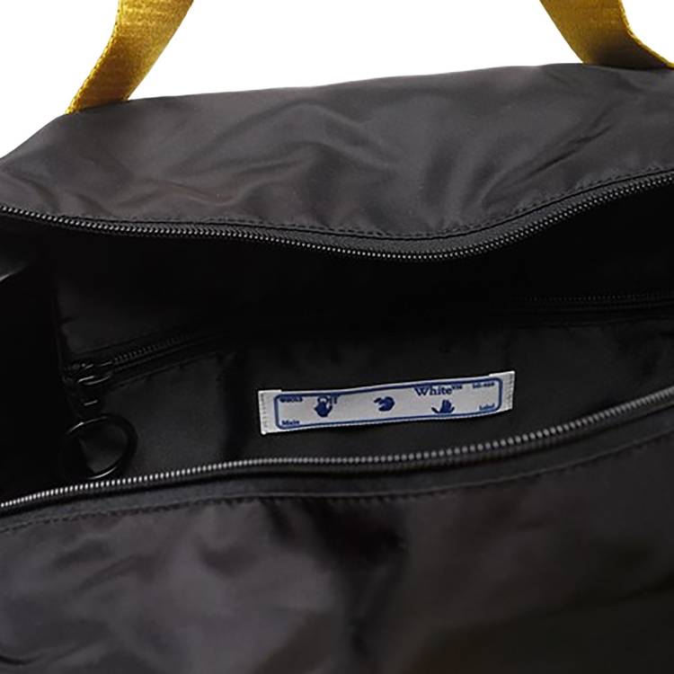 Kith Duffle Bag With Paisley Deboss in Saffiano Leather - Nocturnal