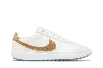 Buy Swarovski x Nike Wmns Cortez Golf 'Gold' - CI2283 111 | GOAT