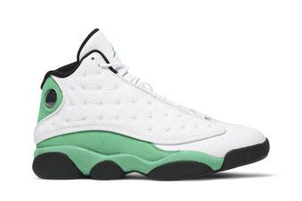 Jordan 13 lime green best sale