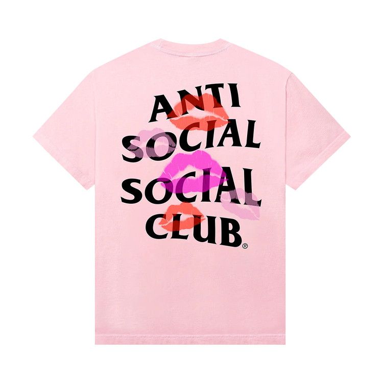 Buy Anti Social Social Club Your Kiss Tee 'Pink' - 0657