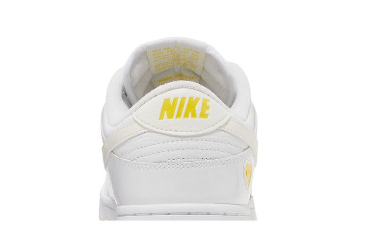 Buy Wmns Dunk Low 'Valentine's Day - Yellow Heart' - FD0803 100 | GOAT