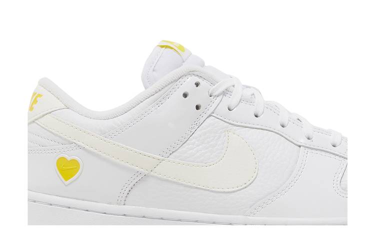 Buy Wmns Dunk Low 'Valentine's Day - Yellow Heart' - FD0803 100 | GOAT