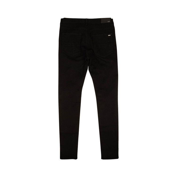 Amiri Mx1 Cracked Distressed Jeans Black/Pink