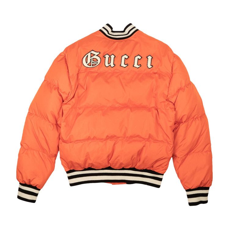 Buy Gucci Yankees Goose Down Bomber Jacket Orange 534963 Z4190 7500 GOAT