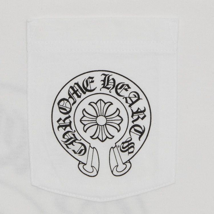 【Chrome Hearts】Malibu Exclusive T-shirt★半袖Tシャツ Chrome Hearts Malibu Exclusive Floral Cross T-Shirt White