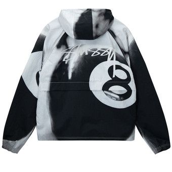 Buy Stussy 8 Ball Beach Shell 'Grayscale' - 115702 GRAY | GOAT